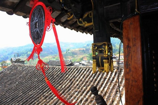 Bixi Ancient Town in Mojiang County, Puer