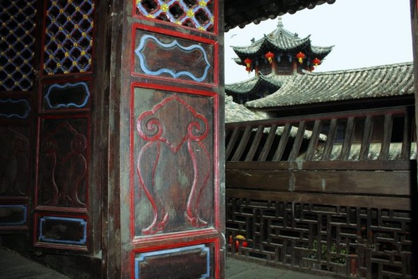 Bixi Ancient Town in Mojiang County, Puer