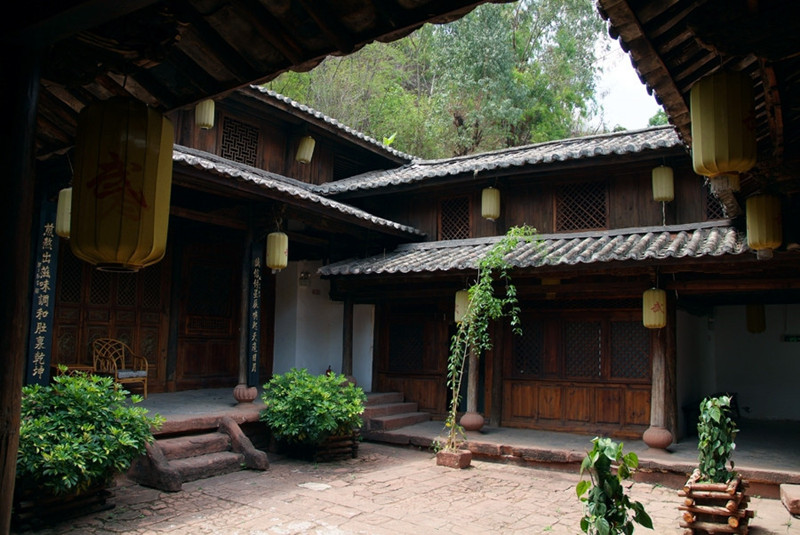 Heijing Old Town in Lufeng County, Chuxiong