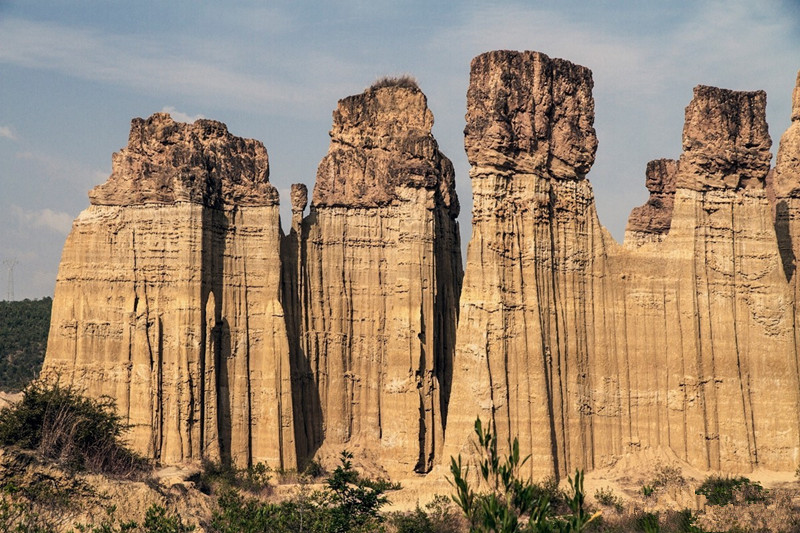 Langbapu Earth Forest in Yuanmou County, Chuxiong