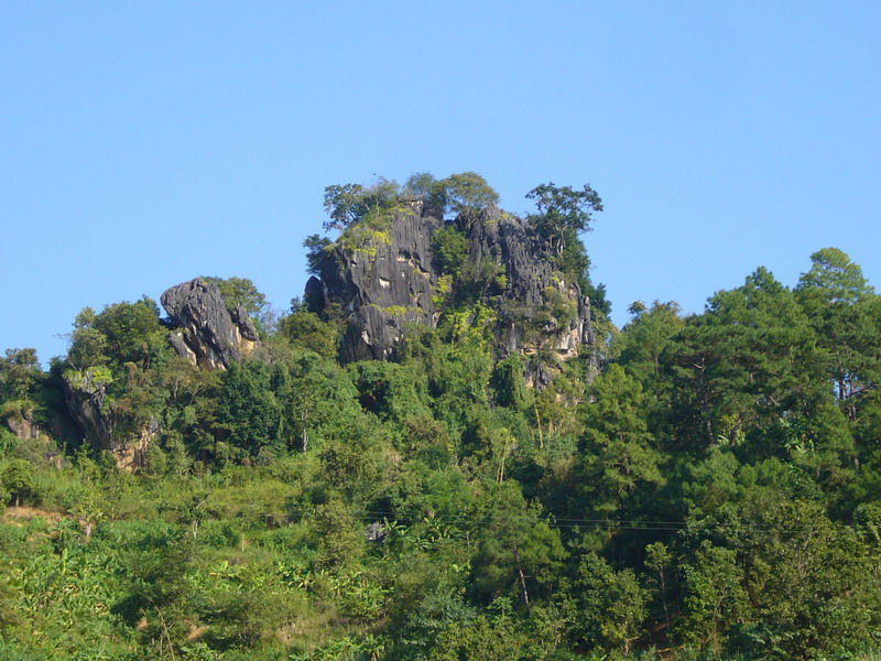 Wuliangshan Mountain in Jingdong County, Puer