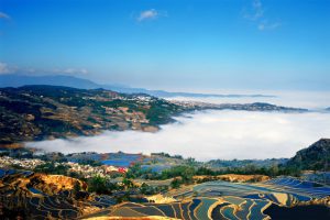 The Cloud Sea of Bada Rice Terraces