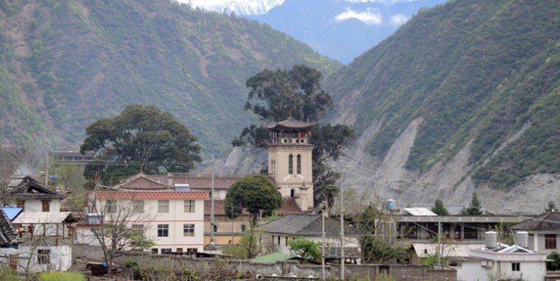 Cizhong Village in Deqin County, Diqing