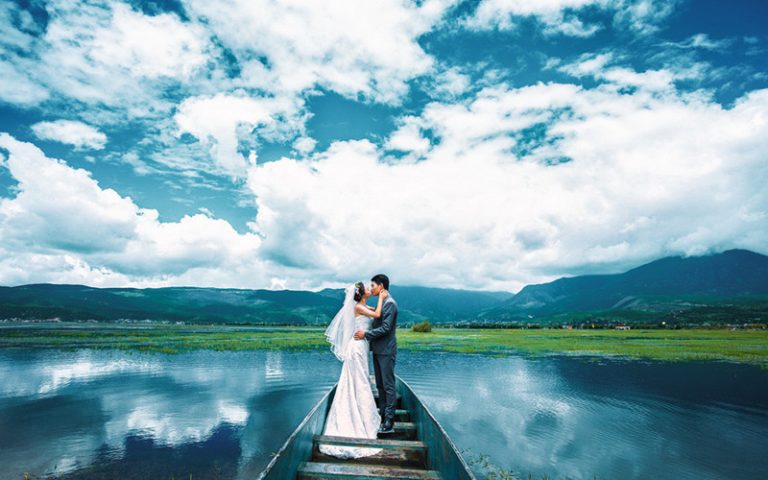 Lashihai Lake in Lijiang