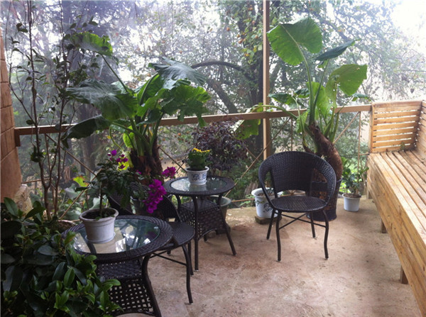 Duoyishu Timeless Cafe in Yuanyang County, Honghe