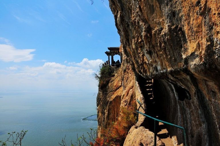 Western Hills and Dragon Gate in Kunming.