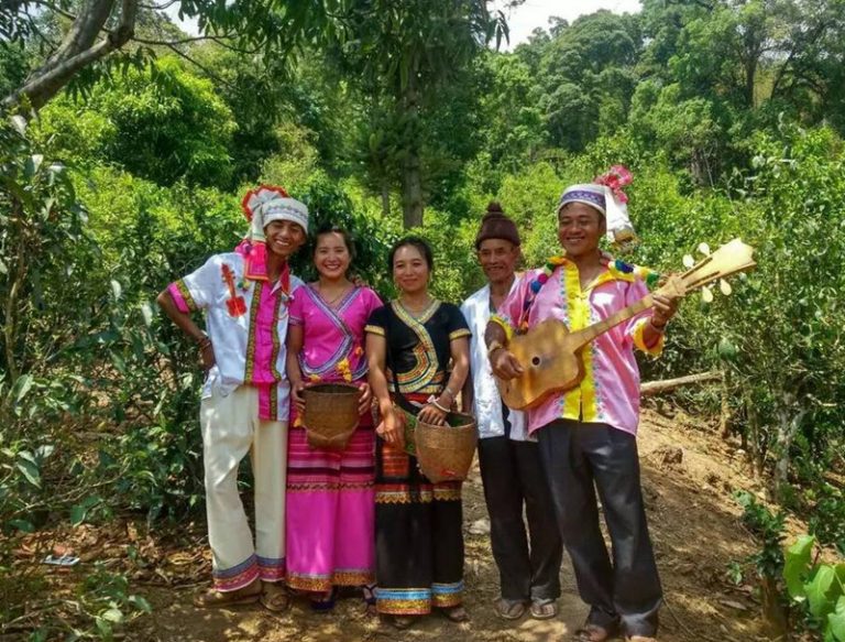 Xiding Hani and Bulang Autonomous Town in Menghai County, Xishuangbanna