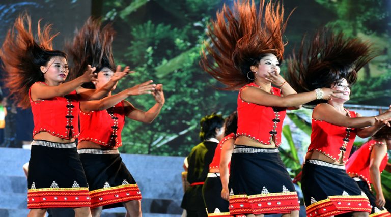 Monihei Carnival of Wa Ethnic Minority in Cangyuan County, Lincang