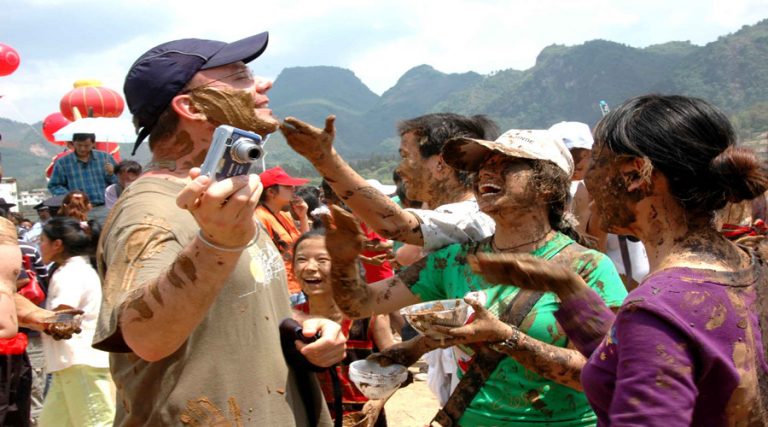 Monihei Carnival of Wa Ethnic Minority in Cangyuan County, Lincang