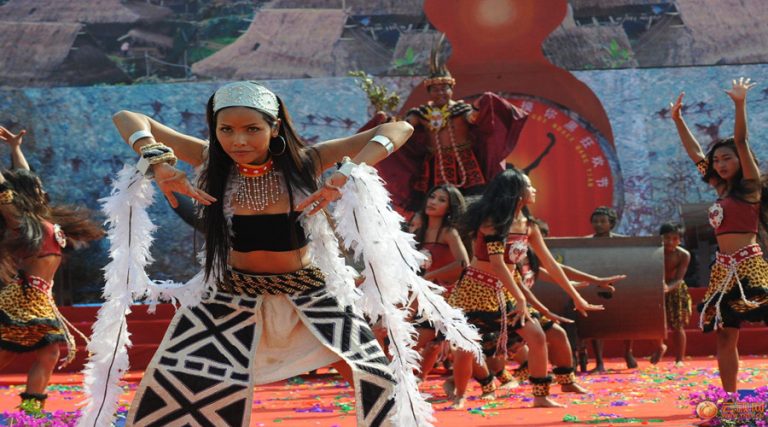 Monihei Carnival of Wa Ethnic Minority in Cangyuan County, Lincang