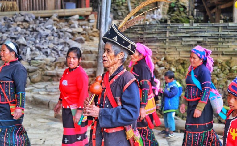 Wengding Village in Cangyuan County, Lincang