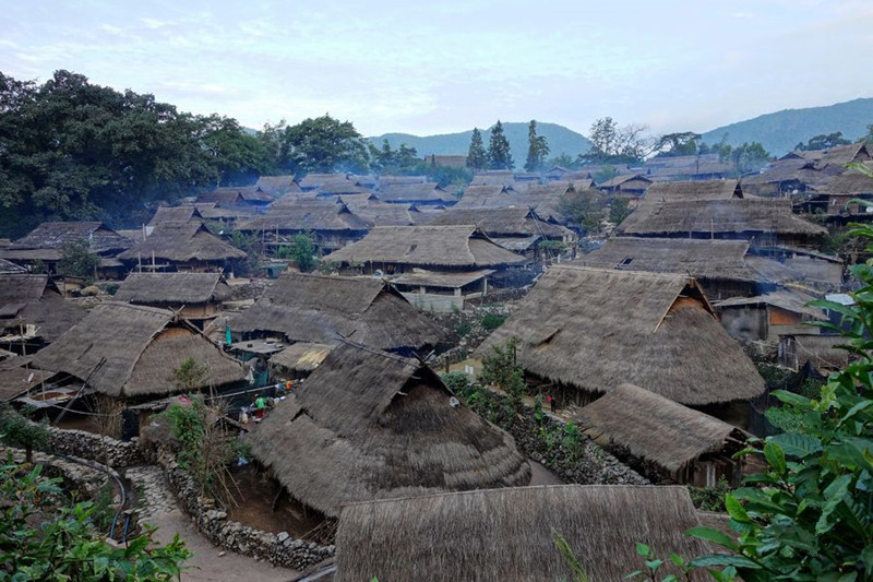 Wengding Village in Cangyuan County, Lincang