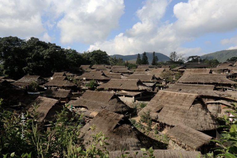 Wengding Village in Cangyuan County, Lincang