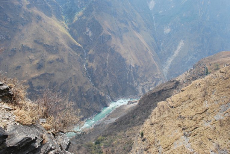 Guanyin Waterfall of Tiger Leaping Gorge