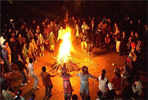 Torch Festival of Yi Ethnic Minority in Nanhua County, Chuxiong