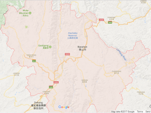 Maps of Baoshan Region
