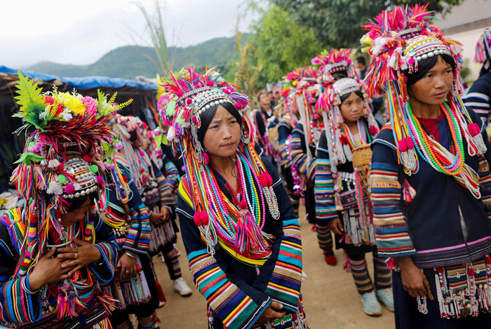 Geographical Distribution of Akha Ethnic People