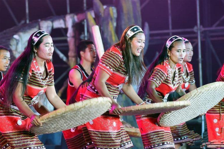 New Rice Festival of Wa Ethnic Minority in Cangyuan County, Lincang