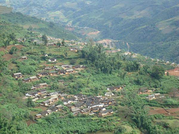 Baka Village of Xibanshan Mountain in Mengku Town, Lincang