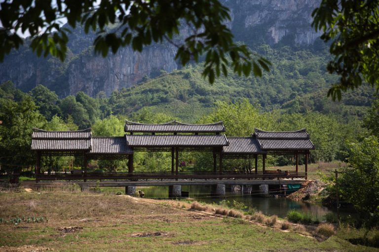 Bamei Village in Guangnan County, Wenshan