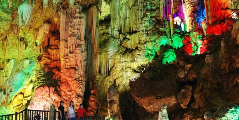Sanxian Cave in Mangshi City, Dehong