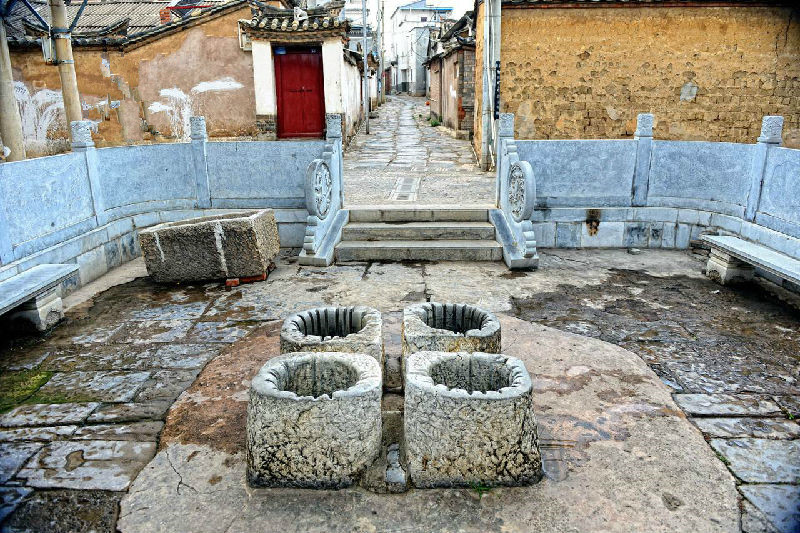 Ancient Wells in Jianshui Old Town, Honghe