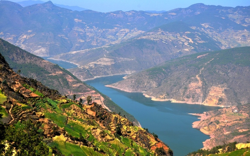 Bixi Town of Nanjian County in Dali