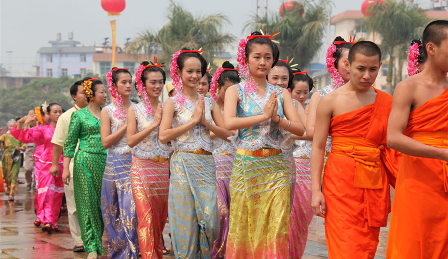 Daluo Town of Menghai County in XishuangBanna