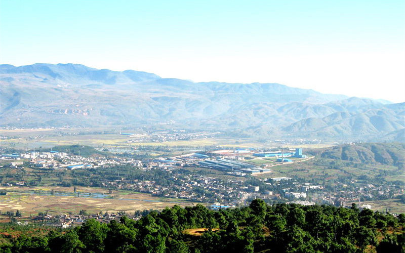 Dengchuan Town of Eryuan County in Dali