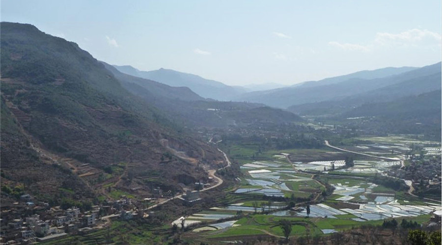 Dongcun Town of Fumin County in Kunming
