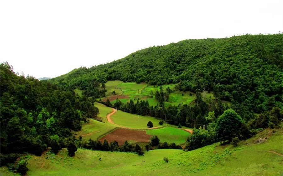 Fuhe Mountain in Lanping County, Nujiang