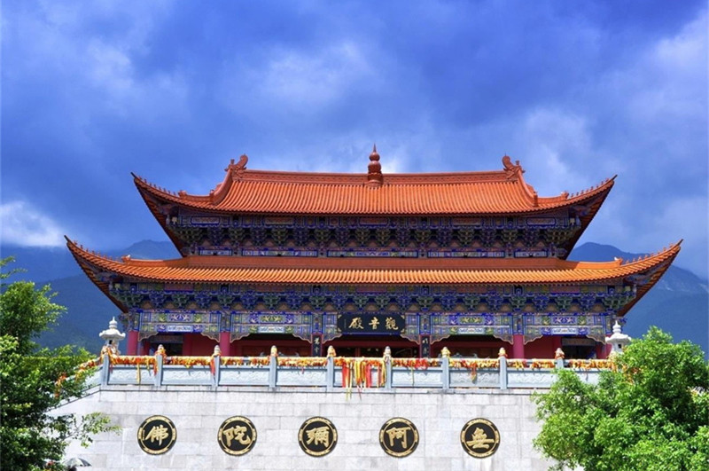 Guanyin Hall of Chongsheng Monastery in Dali City-02