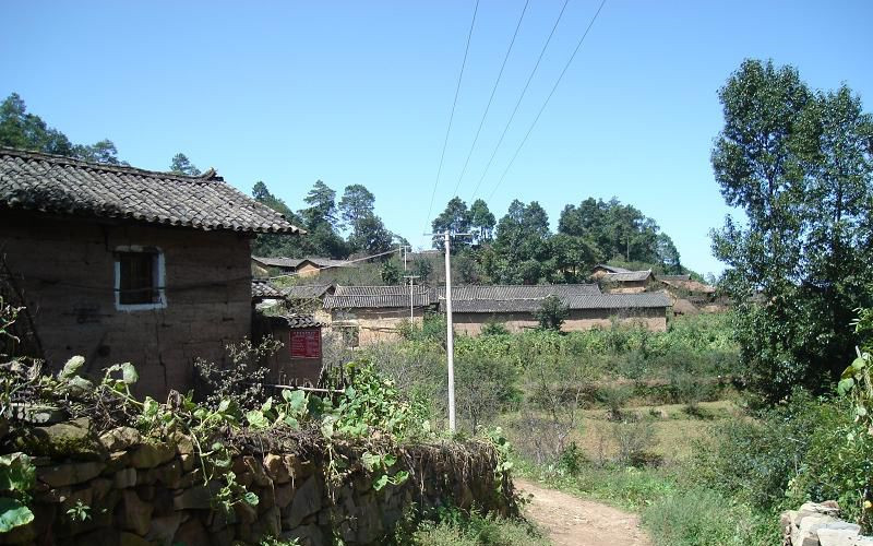 Jiaopingdu Town of Luquan County in Kunming