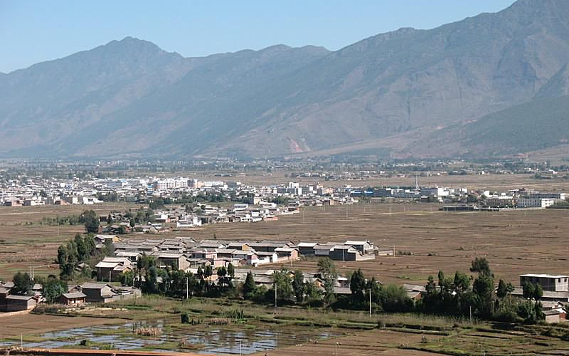 Jindun Town of Heqing County in Dali