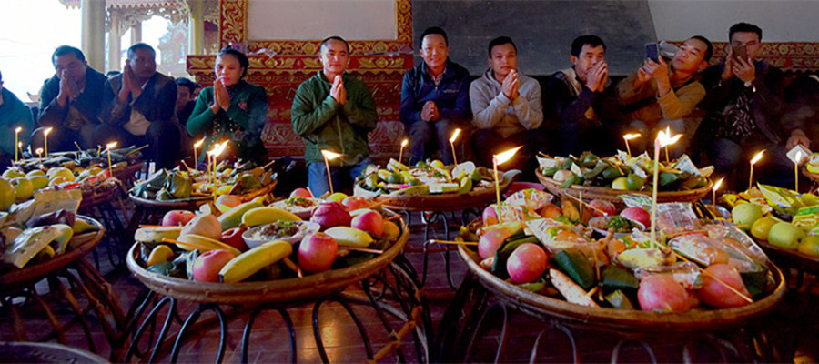 Kaimen Festival of Deang Ethnic Minority