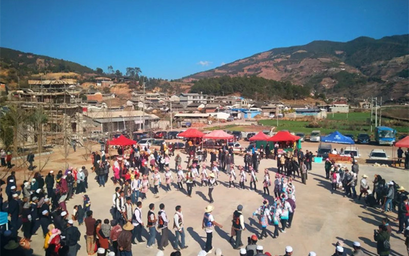 Longjie Town of Yongping County in Dali