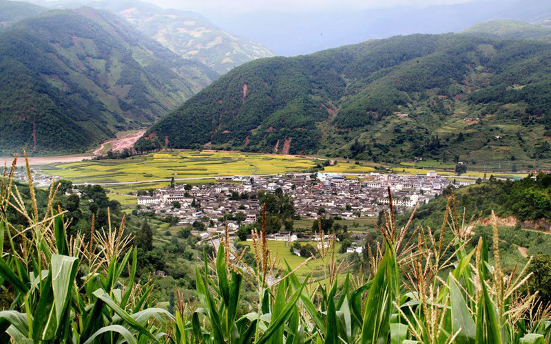Qiaohou Town of Eryuan County in Dali