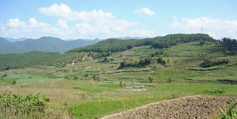 Runanguo Village of Baisha Town in Yulong County, Lijiang