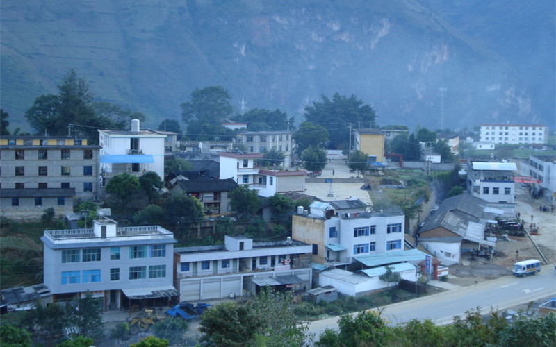 Shangjiang Town of Lushui City, Nujiang