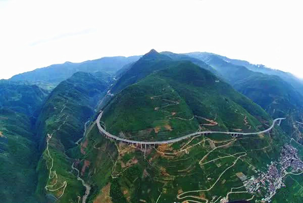 Tropical Scenery of Sixiao(Simao-Xiaomengyang) Expressway