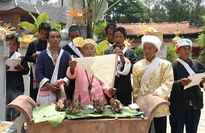 Worship of Tea Ancestor Festival of Bulang Ethnic Minority