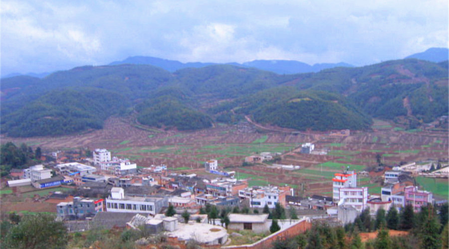 Zehei Town of Luquan County in Kunming