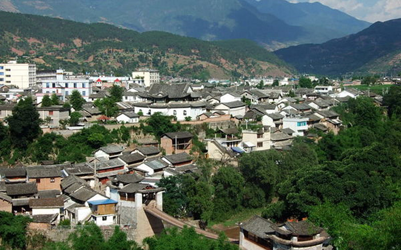 Cangshanxi Town of Yangbi County in Dali