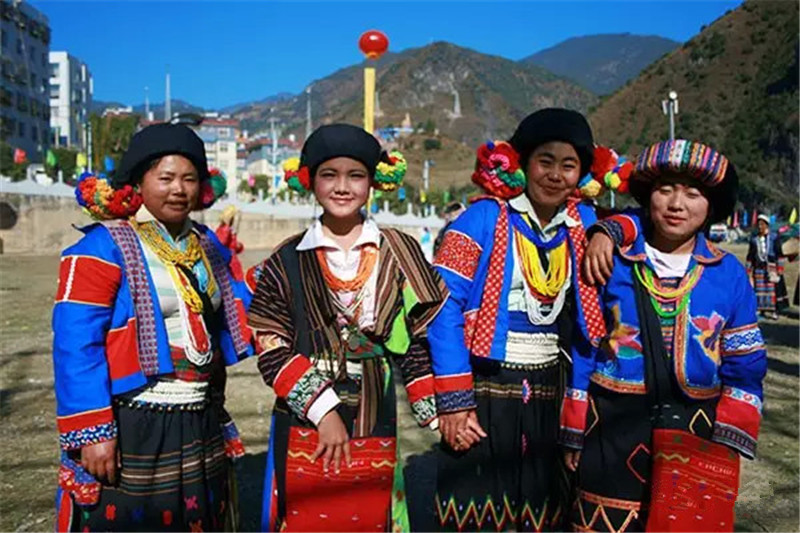 Harvest Celebration Festival of Chashan Ethnic People in Pianma Town of Lushui City, Nujiang