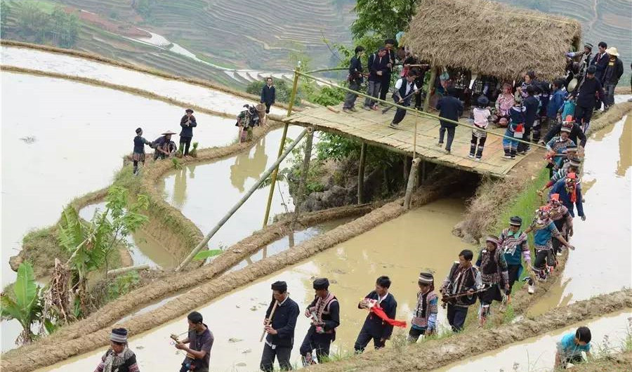 Kaiyangmen Festival of Hani Ethnic Minority in Honghe County, Honghe Prefecture