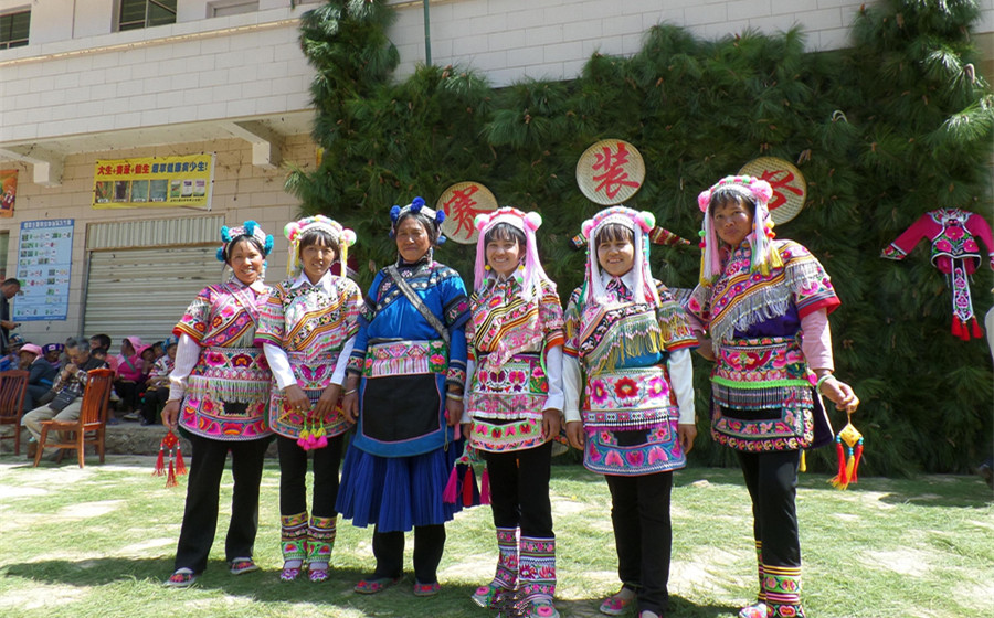 Saizhuang Festival (Costume Competition) Festival in Lufeng County, Chuxiong