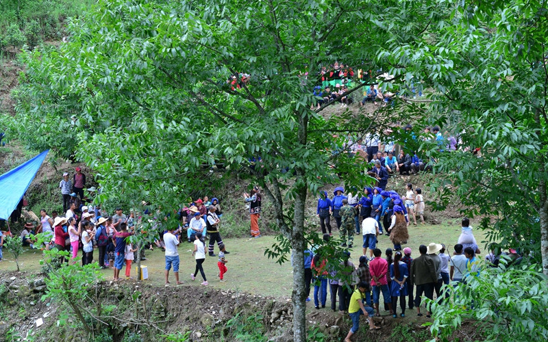Sangwang Festival of Yi Ethnic Minority in Nanjian County, Dali