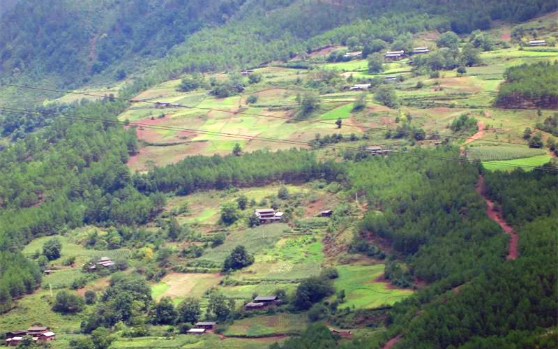 Lijiao Town of Binchuan County in Dali