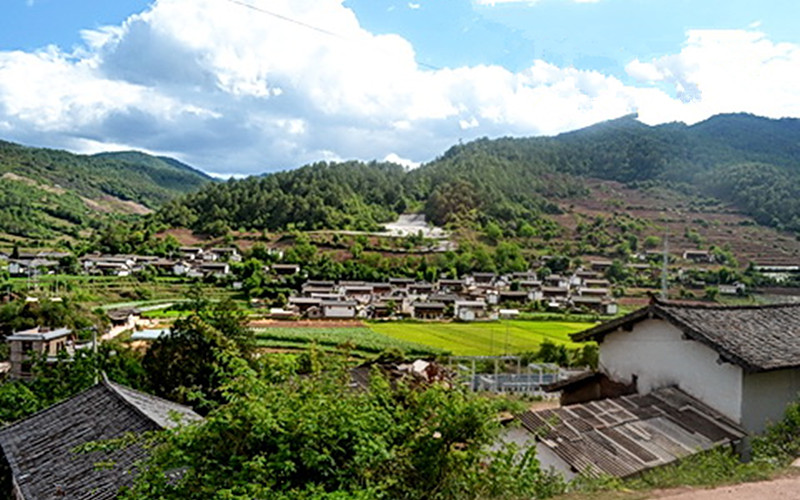 Guanping Town of Yunlong County in Dali