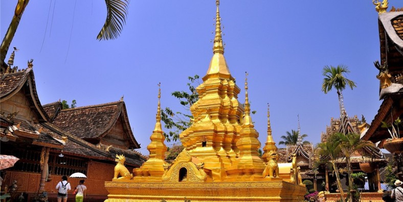 Dai Minority Garden in Jinghong City, Xishuangbanna